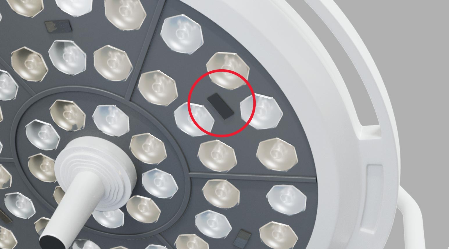 Smart Sensor in Surgical Light